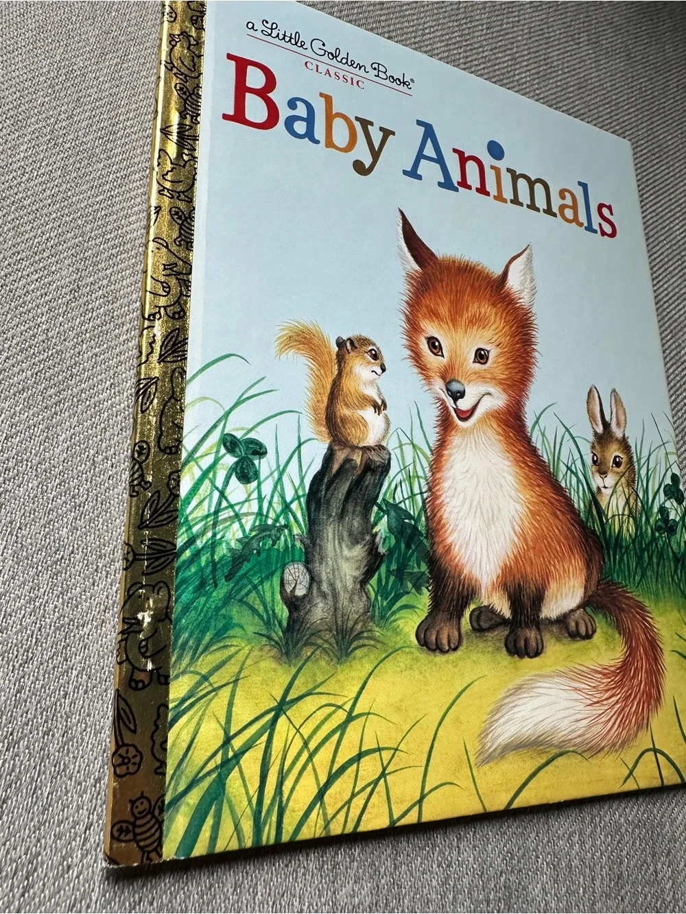 Little Golden Book classic - Baby Animals - vintage 1984